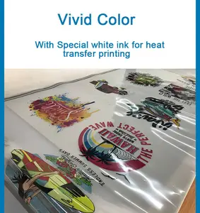 Renk yazdırılabilir hidro daldırma PET baskı Flex tekstil rulo HTV PU ısı basın transferi vinil filmi