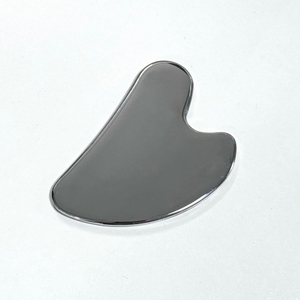 Herramientas de belleza gua sha de acero inoxidable con forma de corazón personalizadas - Product Image 2