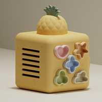 Cube d'activités sensoriel en silicone personnalisé OEM, jouet pour bébé, Montessori, anneau de dentition, trieur de formes, qualité alimentaire, sans BPA