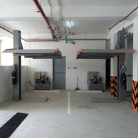 Toptan CE ISO Fabrikası Özel Üretim 3200kg Tek Kolon Tek Direkli Otomatik Araç Depolama Araç İstifleyici Park Asansörü Tam Platformlu