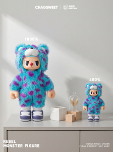 Rebel Bear Furry <span class=keywords><strong>Monster</strong></span> 1000% Big Figure Statuetta da Collezione Art Toy |   Enorme Bambola Mostro Originale IP Imbottita da 27,6 Pollici, Regalo - Product Image 6