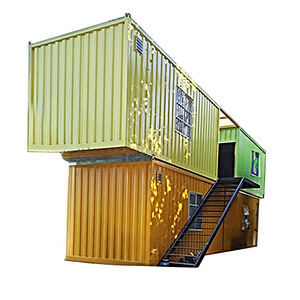 Casa Contenedor Modificada de Diseño Industrial Rectangular con Instalación In Situ, Solución Completa para Proyectos - Product Image 1