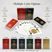 Cartes à Jouer Personnalisées de Luxe Cadeau pour |   Cartes de poker en gros OEM/ODM |   Boîte en papier de taille et couleur personnalisées, écologique |   Usage familial