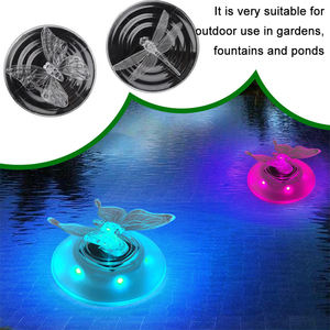 Lampe flottante solaire LED à changement de couleur RGB, lumière solaire pour bassin extérieur, lampe de jardin imperméable, décoration de bassin, lumière sous-marine pour piscine - Product Image 5