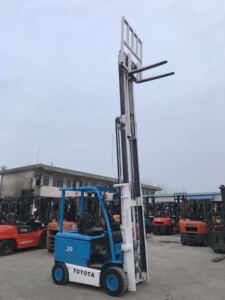 Japanese Used 2-3 Ton Diesel Counterbalance <b>Forklifts</b> with 3m Fork Height 1 Year Warranty for Model Offroad - Product Image 6