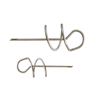 Ressorts de centrage en fil d'acier inoxydable sur mesure pour appâts en plastique souple, produits de formage de fil