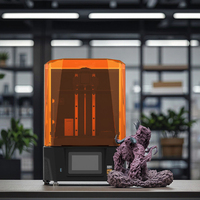 Impresora 3D de Joyería, Máquina de Impresión de Resina de Cera Blanca para Fundición, Ultra Alta Resolución, Gran Tamaño, Pantalla LCD de 16K, Impresora 3D de Cera