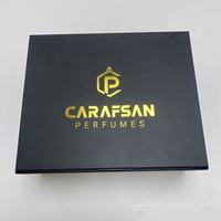 Caja de Papel Magnética Negra Premium Personalizada al por Mayor, Caja de Regalo de Cartón Ecológica Ideal para Empaque de Cajas Coloridas con Logotipo