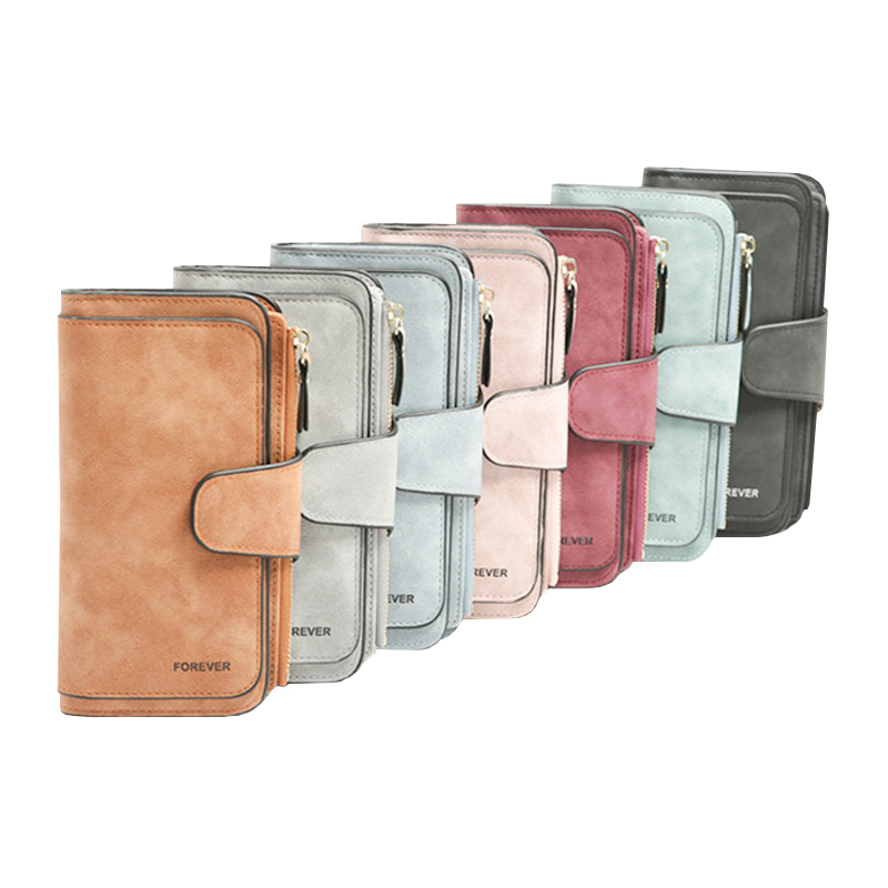 Оптовая продажа, женские кожаные кошельки на заказ, модные кошельки для женщин