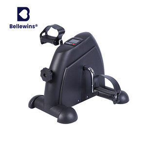 Bellewins Mini Có Thể Gập Lại Dưới Bàn Màu Đen Tập Thể Dục Xe Đạp Trong Nhà Thiết Bị Tập Thể Dục Bàn Đạp Máy Chân Cánh Tay Tập Thể Dục Xe Đạp Bước - Product Image 3