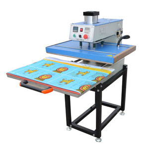 New 18x24 Heat Press Machine Semi-Automatic Pneumatic Flatbed <strong>Printer</strong> 220V Automatic Open <strong>Clothes</strong> Heat Transfer for Printing - Product Image 6