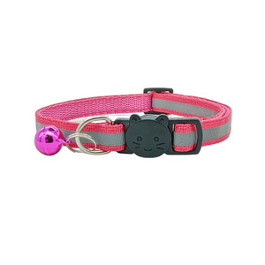 <span class=keywords><strong>Collar</strong></span> reflectante para perros y gatos con etiquetas de identificación de campana, para gatitos <span class=keywords><strong>Collar</strong></span>, hebilla de liberación rápida de seguridad con etiqueta de nombre - Product Image 5
