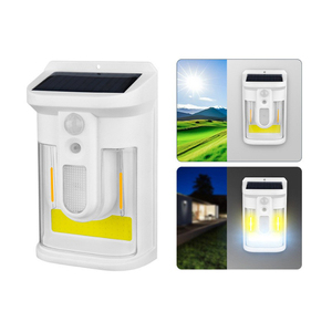Lampe murale solaire pour extérieur, villa, couloir, détecteur de mouvement, lumière de jardin, design étanche IP65 - Product Image 5