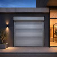 Porte à enroulement en alliage d'aluminium industriel - Porte automatique électrique à enroulement rapide pour atelier, maison, villa, garage (Foshan)