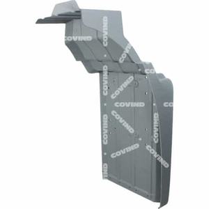 PROTECCIÓN TRASERA CONTRA BARROS IZQUIERDA CON BORDE DE 60 MM, pintada, apta para Man TGA XLX-XXL TGS TGS CAVA-CANTIERE (81612100683) - Product Image 1