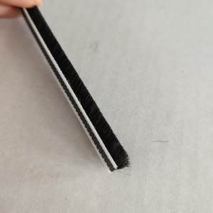 עיצוב מודרני אלומיניום הזזה חלון הערימה רצועת מזג אוויר 100% pp עבה windproof winding עמיד בפני מברשת - Product Image 1