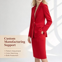 Blazer pour femme à manches longues et col en V, veste de costume formelle unie pour le bureau et les affaires, tenue professionnelle Sehe Fashion