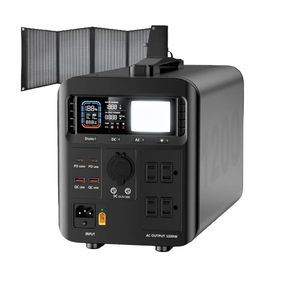 OEM ODM Power Station Solar Energy System 1200W 700W 300W 500W Lifepo4 Outdoor Solar Power Generator Powerstation <b>Portable</b> Solar - Product Image 1