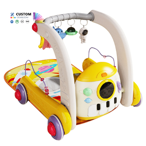 Juguete para <span class=keywords><strong>Bebés</strong></span> de Alta Calidad, Gimnasio 2 en 1 con Piano, Tapete de Juego para <span class=keywords><strong>Bebés</strong></span>, Tapete de Actividades para Recién Nacidos y Andador - Product Image 4