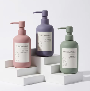 Sel de Bain Exfoliant Corporel Éclaircissant et Anti-Cicatrices d'Acné à <span class=keywords><strong>la</strong></span> Niacinamide, Parfum Lavande, pour Tous Types de Peau, Personnalisable - Product Image 1