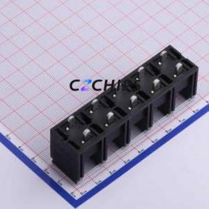 KF88L-16.0-5P Barrier Terminal Block Through hole Component (THT),P=16mm Connector With Cover Plate 16mm 1x5P Straight Pin - Product Image 2