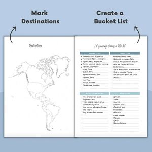 Hot Sale Travel Planner Custom Printing Hardcover Paper Gift Book Spiral Notebook Traveler <b>Journal</b> with Customized Logo - Product Image 4