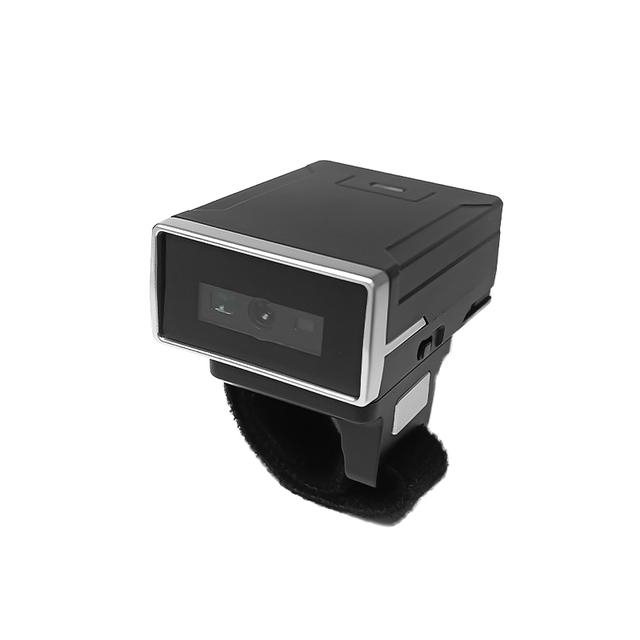 XT3001BER Mini Wearable Finger Ring Wireless BT Hands-free 1D 2D Rechargeable Battery Barcode Scanner for Warehouse