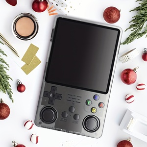 Ретро портативная игровая консоль R36S, система Linux, 3,5 дюймов, IPS экран, Мини Портативный видеоплеер, 128 ГБ, 25000 игр - Product Image 1