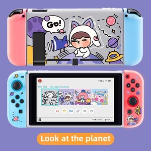 Étui de poignée d'hôte NS en Silicone souple blanc givré de haute qualité avec coque de protection pour Nintendo pour Switch - Product Image 6