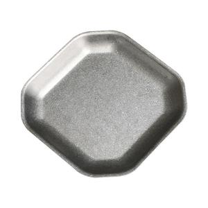 Stainless Steel <b>Square</b> Plate <b>Set</b> Stackable Design For Party Snack Dessert Serving Tray Solid Color Dishes - Product Image 3