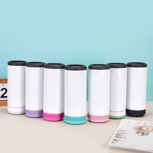 Mug de voyage intelligent 16oz - Gobelet isotherme fin en acier inoxydable avec haut-parleur sans fil intégré pour les voyages - Product Image 3