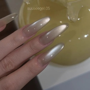 Ensemble de vernis à ongles gel effet œil de chat transparent 9 couleurs, gel magnétique pour ongles avec panneau d'affichage pour salon - Product Image 3