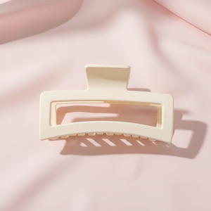 Pinza de Pelo Extra Grande de Plástico Mate de 13 cm, Color Morandi, Rectangular, para <span class=keywords><strong>Mujer</strong></span>, para Fiestas - Product Image 2