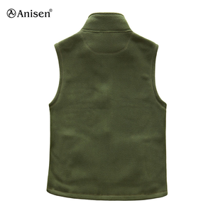 Chaleco de Caza para Hombre en Color Personalizado de Forro Polar Sherpa Popular <span class=keywords><strong>2021</strong></span> - Product Image 4