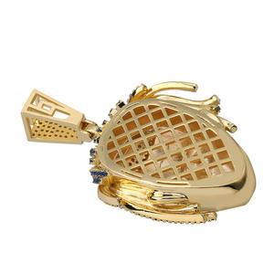 Nouvelle Arrivée Offre Spéciale Hip Hop Or Argent Pendentif Xxxtentacion <span class=keywords><strong>Rappeur</strong></span> Avatar Pendentif Collier - Product Image 4