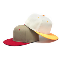 Topi Baseball 6 Panel 100% Poliester untuk Pria Wanita Musim Semi Musim Panas Musim Gugur Mode Korea Pinggiran Lebar Hip-Hop Tampan Grosir