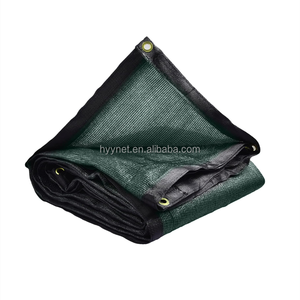 Malla de pantalla HDPE verde oscuro para privacidad - Product Image 4