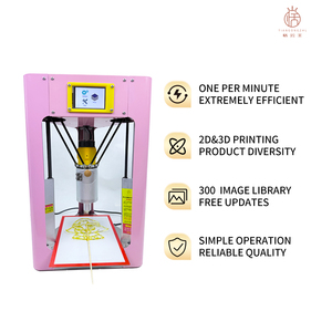 <span class=keywords><strong>Impresora</strong></span> <span class=keywords><strong>3D</strong></span> Comercial de Alta Precisión para Pintura de Azúcar, Máquina de Impresión <span class=keywords><strong>3D</strong></span> de Alimentos Comestibles, Grado Alimenticio, Semiautomática, 30-40/h, Isomalt - Product Image 2