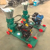Machine à granulés d'aliments en acier au carbone abordable 220V 380V, moulin à granulés économe en énergie