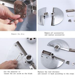 Cortador de rebanadas de verduras, cortador de zanahoria, triturador de verduras, rebanador para pepino, patatas - Product Image 5