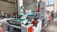 Machine de stratification de sac tissé par pp avec les deux système automatique de match de côté
