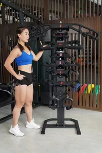 เครื่องจับและพาย8ชิ้นสำหรับใช้ในยิมฟิตเนสบาร์แบบมัลติฟังก์ชัน - Product Image 3