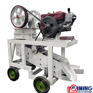 Concasseur à mâchoires mobile avec crible, moteur diesel, petite machine de concassage de pierres, pour mines et carrières, roche dure, prix usine, haute efficacité - Product Image 5