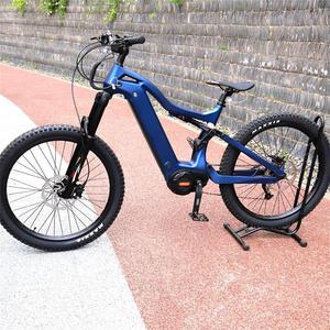 Cadre de vélo à moteur central en fibre de carbone T700, vélo de montagne tout suspendu, vélo électrique chinois, 160 nm, 1000 W, M620 Bafang, vélo électrique de montagne - Product Image 4
