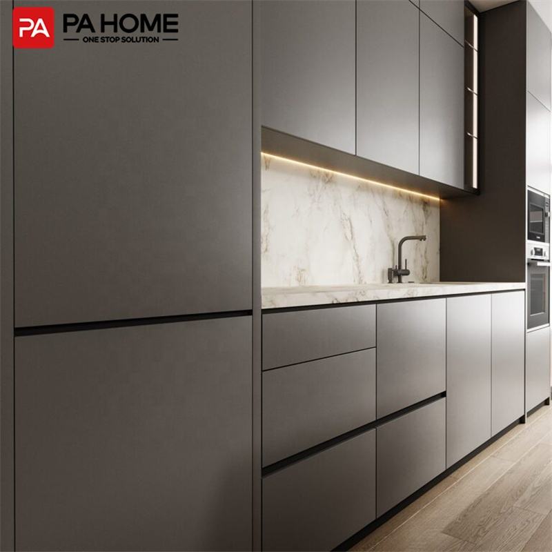 PA Custom Full Kitchen Units Modern Design Hotel Furniture Cabinet Set ...