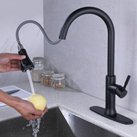 Robinet de cuisine en acier inoxydable Weihao, robinet de cuisine extractible, vente chaude
