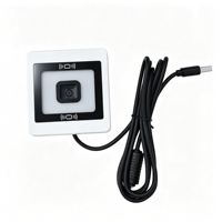 Lecteur de cartes NFC intelligent et scanner de codes-barres 2D, moteur de lecture de codes QR, Wiegand TTL RS232 pour tourniquet, kiosque, terminal de paiement