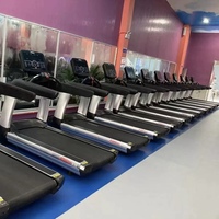 Equipo de gimnasio comercial Cinta de correr eléctrica motorizada profesional Máquina de correr 200kg Peso máximo del usuario