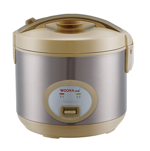 Olla <span class=keywords><strong>Arrocera</strong></span> Eléctrica Automática de Estilo <span class=keywords><strong>Vintage</strong></span>, Cilíndrica, 1.8L, con Revestimiento Antiadherente, Función de Mantener Caliente, Taza Medidora y Paleta, para Uso Doméstico - Product Image 1