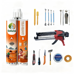 Mastic-colle silicone prêt à l'emploi pour carrelage, flexible, pour joints de <span class=keywords><strong>baignoire</strong></span>, résine époxy pour joints de carrelage - Product Image 4
